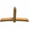 Ekena Millwork Bellingham Rough Sawn Timber Gable Bracket, Western Red Cedar, 72"W x 45"H x 6"D x 6"F, 15/12 Pitch GBW072X45X0606BEL00RWR - alternate 2